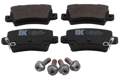 Bremsbelagsatz Scheibenbremse Hinterachse für HONDA CIVIC VIII Hatchback