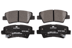Bremsbelagsatz Scheibenbremse Hinterachse für HYUNDAI KIA ACCENT V Stufenheck
