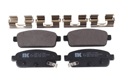 Bremsbelagsatz Scheibenbremse Hinterachse für CHEVROLET OPEL VAUXHALL AVEO