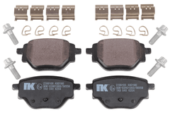 Bremsbelagsatz Scheibenbremse Hinterachse für CITROËN OPEL PEUGEOT C4 III X