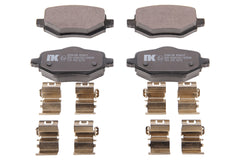 Bremsbelagsatz Scheibenbremse Hinterachse für CITROËN DS OPEL PEUGEOT C3 IV C4