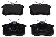 Bremsbelagsatz Scheibenbremse Hinterachse für AUDI PEUGEOT SEAT VW A4 B6 Avant