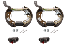 Bremsbackensatz Hinterachse für AUTOBIANCHI FIAT LANCIA Y10 PANDA
