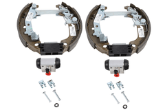Bremsbackensatz Hinterachse für FIAT PUNTO Kasten/Schrägheck