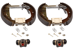 Bremsbackensatz Hinterachse für OPEL CORSA A CC TR KADETT E Combo Kasten/Kombi