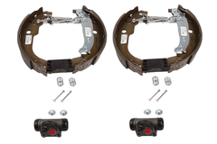 Bremsbackensatz Hinterachse für PEUGEOT 207 Kasten/Schrägheck SW 207/207+