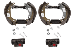 Bremsbackensatz Hinterachse für MITSUBISHI RENAULT COLT III CLIO I SUPER 5