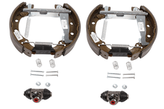 Bremsbackensatz Hinterachse für SKODA VW FAVORIT Forman Pick-up FELICIA I Kombi