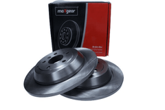 2x Bremsscheibe Hinterachse für MERCEDES-BENZ M-KLASSE R-KLASSE