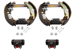 Bremsbackensatz Hinterachse für FORD FIESTA II Kasten/Schrägheck