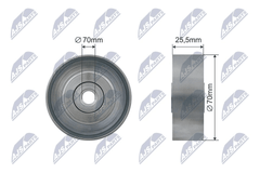 Spannrolle Keilrippenriemen für DODGE HYUNDAI KIA JEEP NITRO EQUUS / CENTENNIAL