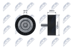 Spannrolle Keilrippenriemen für DODGE MERCEDES-BENZ JEEP INFINITI CALIBER CLS