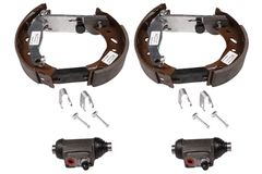Bremsbackensatz Hinterachse für FORD FIESTA IV KA
