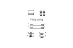 Zubehörsatz Bremsbacken Hinterachse für LAND ROVER 90 I DEFENDER Station Wagon