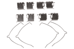 Zubehörsatz Scheibenbremsbelag Vorderachse für TOYOTA AVENSIS Liftback Kombi