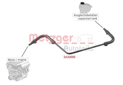 Kühlerschlauch für MERCEDES-BENZ C-KLASSE T-Model