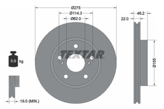 2x Bremsscheibe Vorderachse für TOYOTA AURIS COROLLA Stufenheck