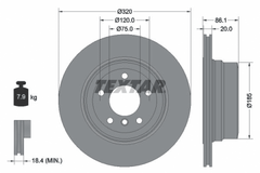 2x Bremsscheibe Hinterachse für BMW 5 Touring