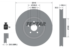 2x Bremsscheibe Vorderachse für SUBARU FORESTER LEGACY IV Station Wagon V