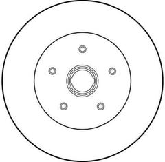 2x Bremsscheibe Vorderachse für VW TRANSPORTER T3 Kasten Pritsche/Fahrgestell