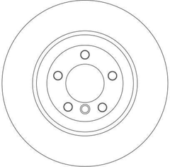 2x Bremsscheibe Hinterachse für BMW 7