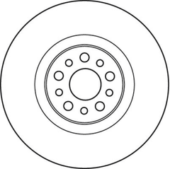 2x Bremsscheibe Vorderachse für CITROËN FIAT LANCIA PEUGEOT C8 Van ULYSSE PHEDRA