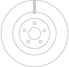 2x Bremsscheibe Vorderachse für FORD FOCUS III
