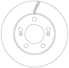 2x Bremsscheibe Vorderachse für SSANGYONG ACTYON I SPORTS II KYRON REXTON / VAN