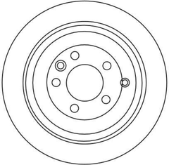 2x Bremsscheibe Hinterachse für LAND ROVER DISCOVERY IV RANGE SPORT I