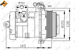 Kompressor Klimaanlage für MERCEDES-BENZ SPRINTER 3-t Kasten 3,5-t