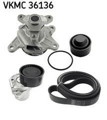 Wasserpumpe + Keilrippenriemensatz für FIAT MERCEDES-BENZ NISSAN OPEL RENAULT