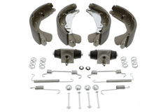 Bremsbackensatz Hinterachse für OPEL ASTRA F Stufenheck CC Caravan Cabriolet