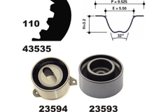Zahnriemensatz für MAZDA 626 III Hatchback Coupe Station Wagon 929
