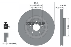 2x Bremsscheibe Vorderachse für KIA GENESIS STINGER Hatchback Van G70 Shooting