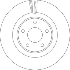 2x Bremsscheibe Vorderachse für NISSAN PATHFINDER IV