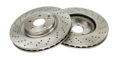 2x Bremsscheibe Vorderachse für MERCEDES-BENZ C-KLASSE Sportcoupe T-Model CLK