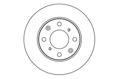 2x Bremsscheibe für HONDA