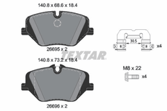 Bremsbelagsatz Scheibenbremse Vorderachse für BMW MINI 1 2 Active Tourer 5