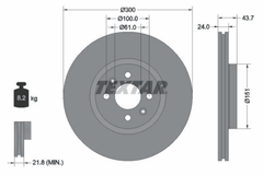 2x Bremsscheibe Vorderachse für RENAULT SCÉNIC II GRAND