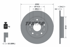 2x Bremsscheibe Hinterachse für SUZUKI SWIFT V