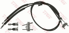 Seilzug Feststellbremse hinten für VOLVO V50 V40 Schrägheck S40 II C30 C70