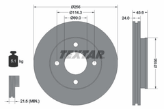 2x Bremsscheibe Vorderachse für MITSUBISHI SMART COLT VI CZC Cabriolet FORFOUR