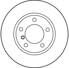 2x Bremsscheibe Vorderachse für BMW 3 Coupe Cabriolet Compact Touring Z3