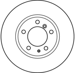 2x Bremsscheibe Vorderachse für BMW 5 Touring 7
