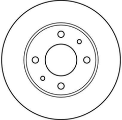 2x Bremsscheibe Vorderachse für NISSAN 100NX SUNNY I Traveller II Hatchback