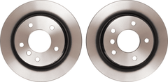 2x Bremsscheibe Hinterachse für BMW 3 Coupe Cabriolet Touring Compact
