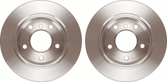 2x Bremsscheibe Hinterachse für BMW 3 Coupe Cabriolet Touring Compact