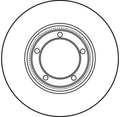 2x Bremsscheibe Vorderachse für HYUNDAI GRACE Kasten H100 Pritsche/Fahrgestell