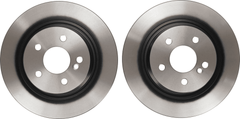 2x Bremsscheibe Hinterachse für MERCEDES-BENZ C-KLASSE T-Model Coupe E-KLASSE
