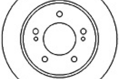2x Bremsscheibe Hinterachse für NISSAN MAXIMA / QX IV V